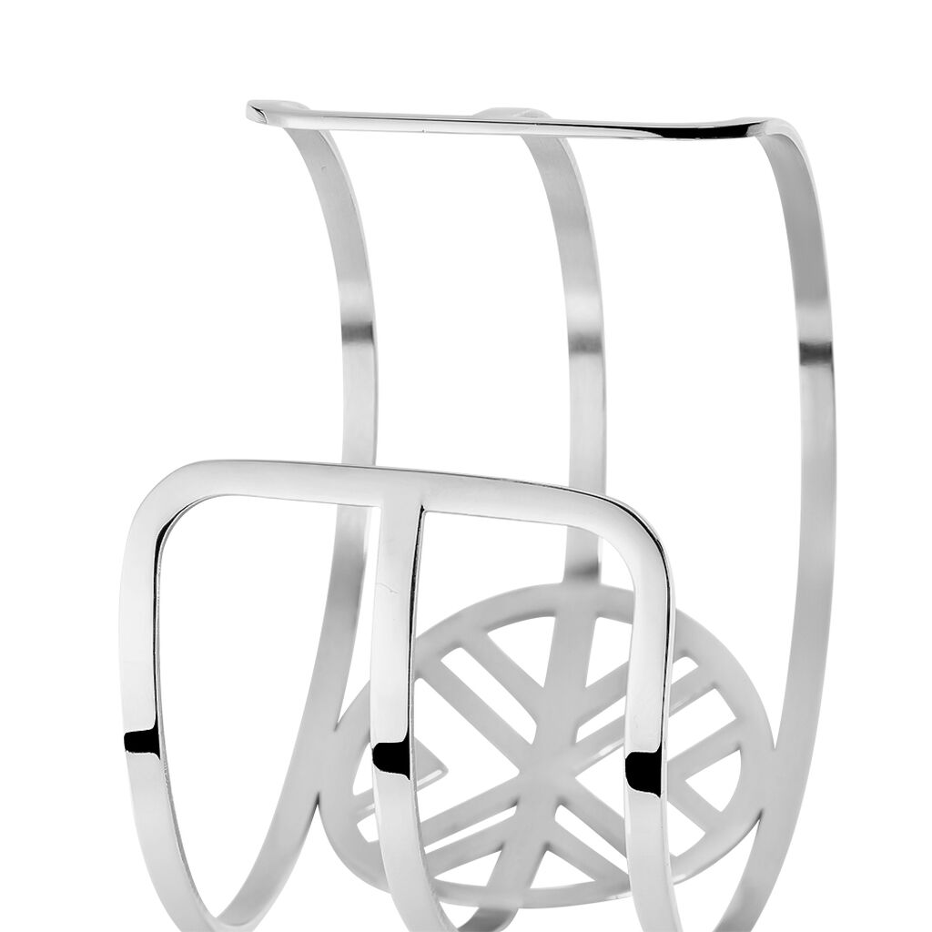 Bracelet Jonc Flechia Acier Blanc - Bracelets joncs Femme | Histoire d’Or