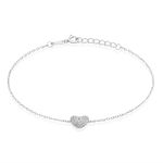 Bracelet Alois Argent Blanc Oxyde De Zirconium - Bracelets Femme | Histoire d&rsquo;Or