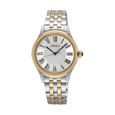 Montre Seiko Classique Blanc - Montres Femme | Histoire d&rsquo;Or