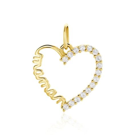 Pendentif Chiela Or Jaune Oxyde De Zirconium - Pendentifs Femme | Histoire d’Or
