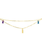 Bracelet Lavender Or Jaune Am&eacute;thyste Topaze - Bracelets Femme | Histoire d&rsquo;Or