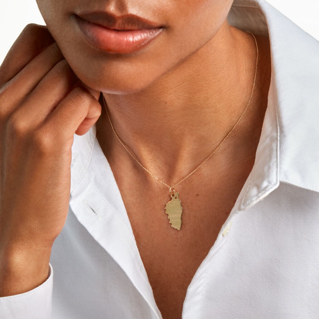 Pendentif Gaietana Or Jaune  - Pendentifs Unisex | Histoire d&rsquo;Or