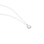 Collier Adrienne Or Blanc Oxyde De Zirconium - Colliers Femme | Histoire d&rsquo;Or