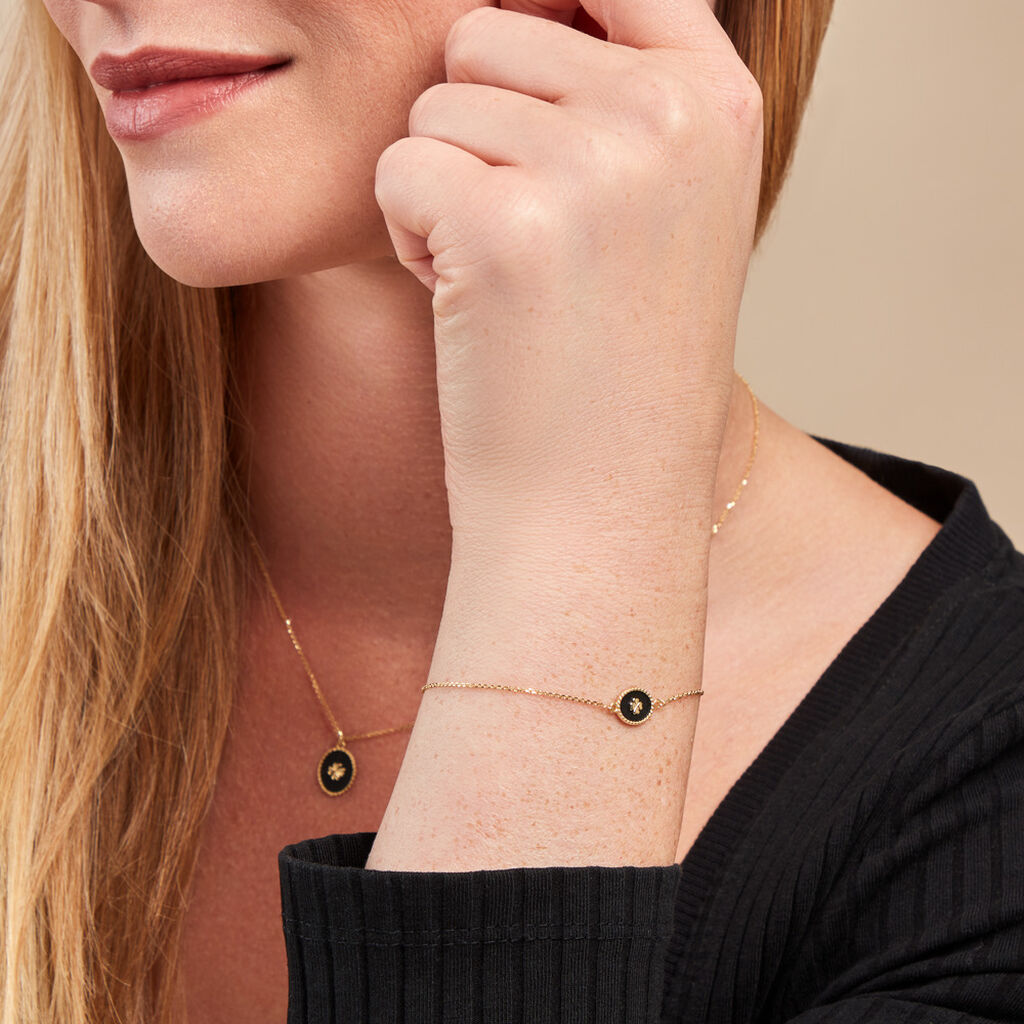Bracelet Black Jack Or Jaune - Bracelets Femme | Histoire d&rsquo;Or
