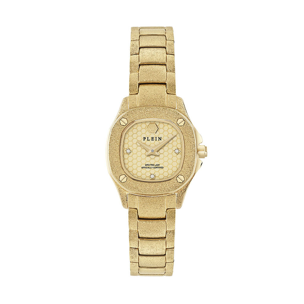 Montre Philipp Plein The $Pectre Lady Mini Champagne - Id&eacute;es cadeaux Femme | Histoire d&rsquo;Or