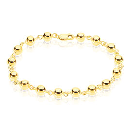 Bracelet Diona Maille Boule Or Jaune - Bracelets chaîne Femme | Histoire d’Or