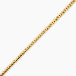 Bracelet Ivy Argent Dor&eacute; A L'Or 750/1000 - Bijoux sans pierre Femme | Histoire d&rsquo;Or