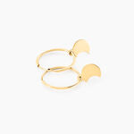 Cr&eacute;oles Belita Or Jaune - Boucles d'oreilles cr&eacute;oles Femme | Histoire d&rsquo;Or