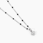 Collier Polka Argent Blanc Oxyde De Zirconium - Colliers fantaisie Femme | Histoire d&rsquo;Or