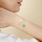 Bracelet Florica Or Jaune Malachite - Bracelets Femme | Histoire d&rsquo;Or
