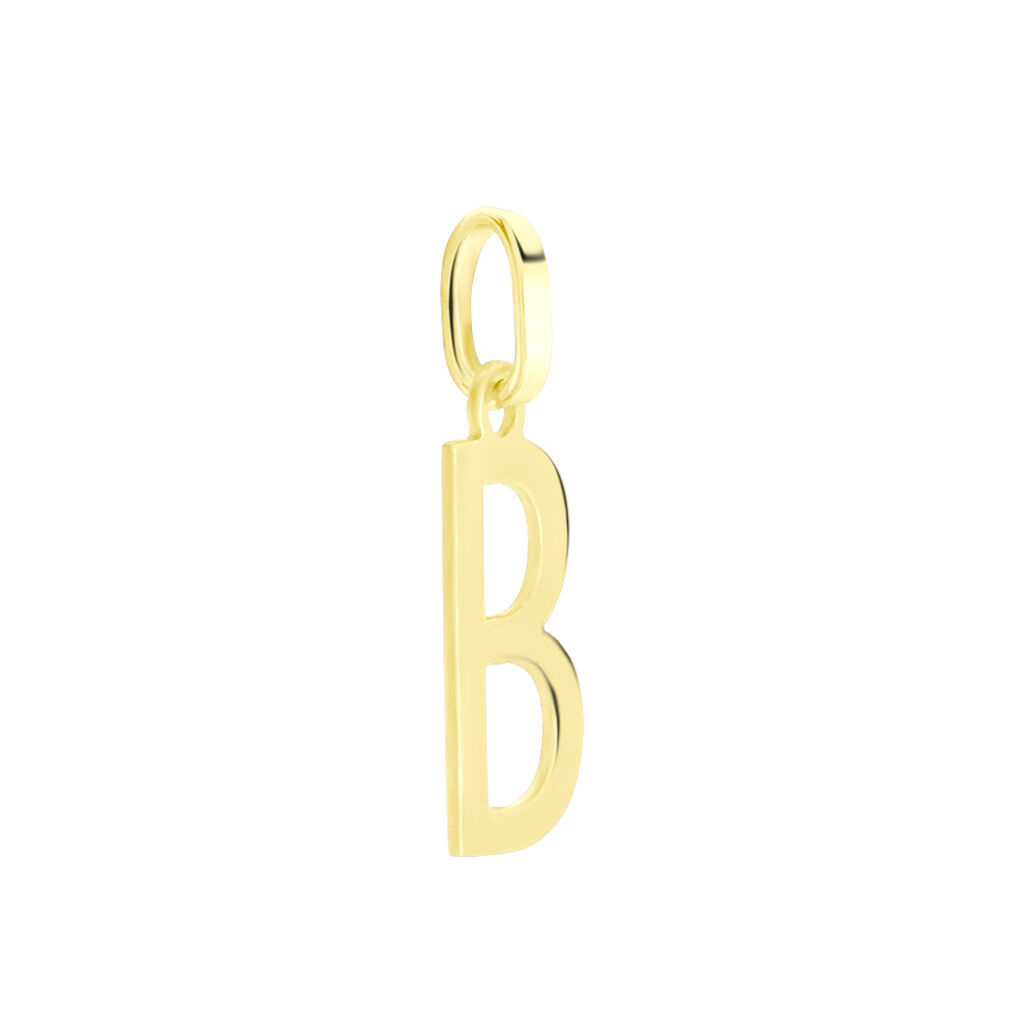 Pendentif Ionia Lettre Or Jaune - Pendentifs Famille | Histoire d&rsquo;Or
