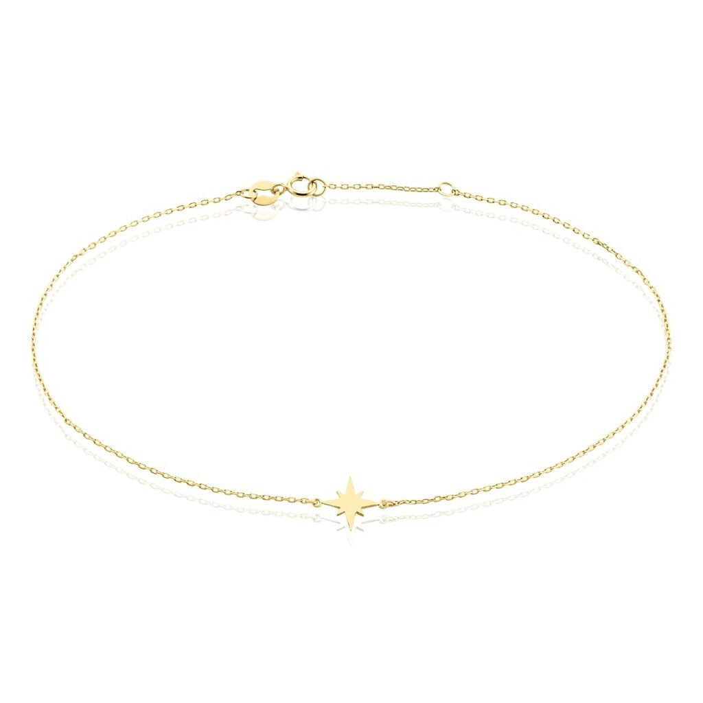 Cha&icirc;ne De Cheville Stelian Or Jaune - Cha&icirc;nes de cheville Femme | Histoire d&rsquo;Or
