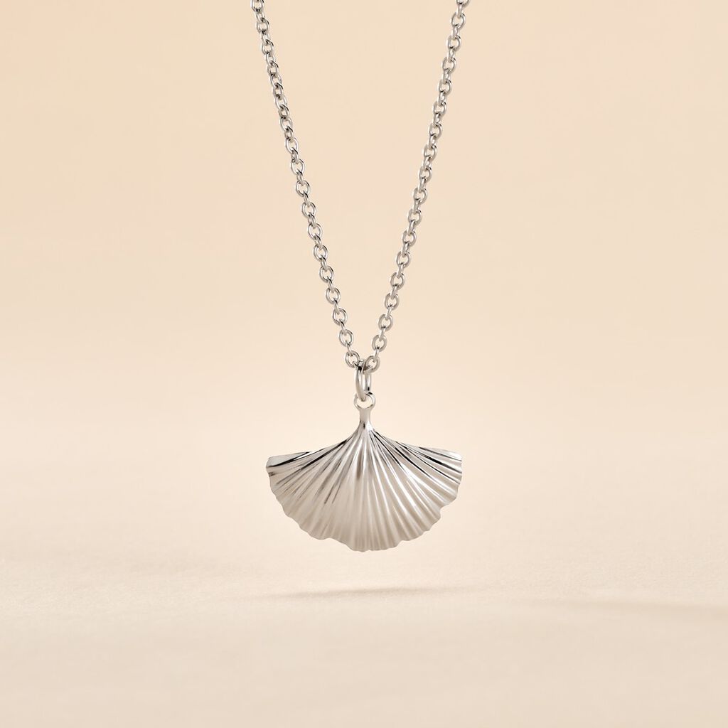 Collier Sahana Argent Blanc - Colliers fantaisie Femme | Histoire d’Or