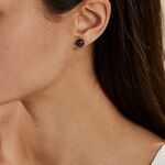 Boucles D'oreilles Puces Micaelle Teintees Or Jaune Perle De Culture - Clous d'oreilles Femme | Histoire d&rsquo;Or