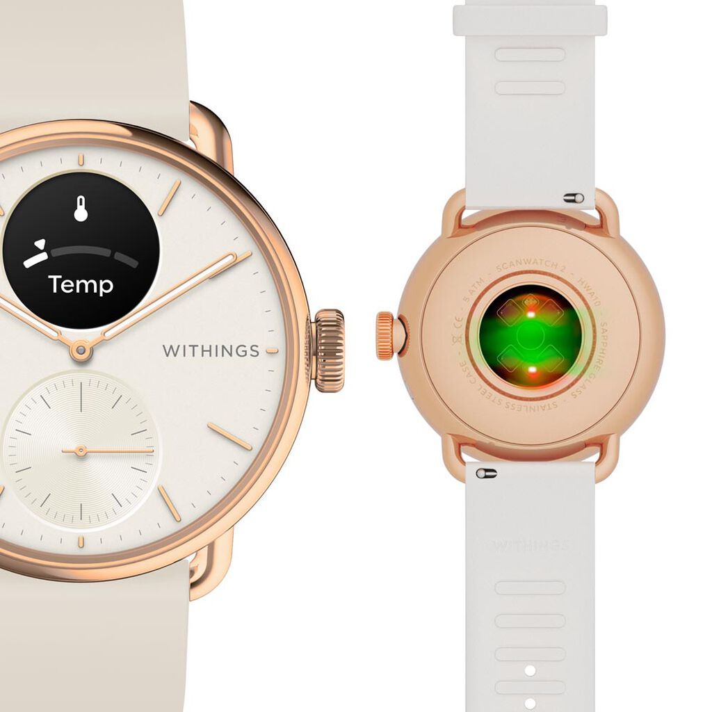 Montre Connectée Withings Scanwatch 2 - Montres connectées Femme | Histoire d’Or