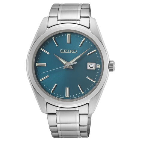 Montre Seiko Classique Turquoise - Montres Homme | Histoire d&rsquo;Or
