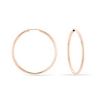 Cr&eacute;oles Valencina Or Rose - Boucles d'oreilles cr&eacute;oles Femme | Histoire d&rsquo;Or