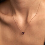 Collier Tender Love Or Jaune Am&eacute;thyste - Colliers Femme | Histoire d&rsquo;Or