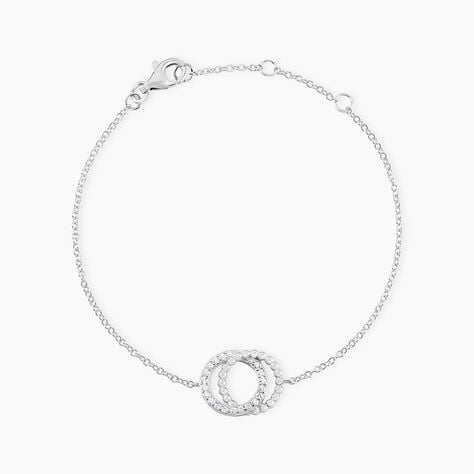 Bracelet Magou Argent Blanc Oxyde De Zirconium - Bracelets Femme | Histoire d’Or