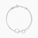Bracelet Argent Blanc Merien - Bracelets Femme | Histoire d’Or