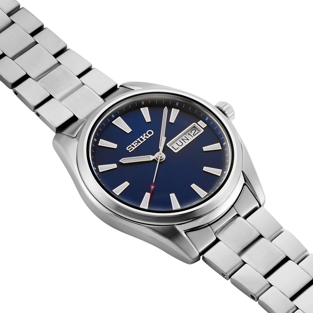 Montre Seiko Classique Homme Bleu - Montres Homme | Histoire d&rsquo;Or
