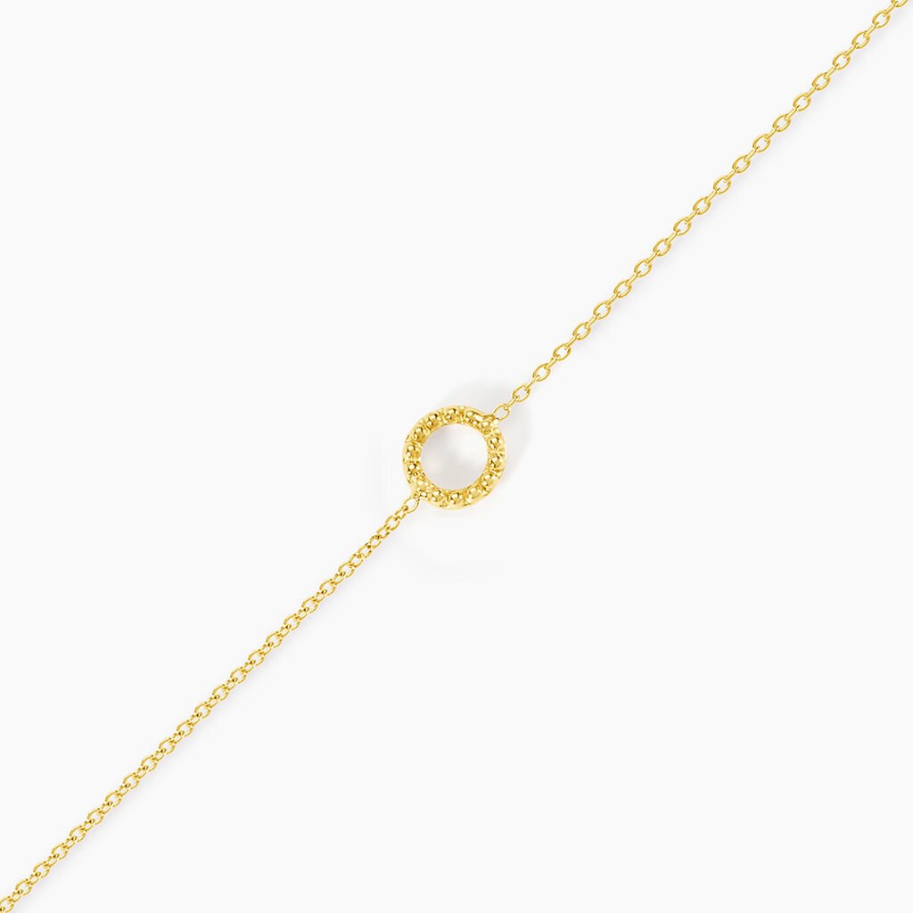 Bracelet Jonc Peytone Argent Doré - Nouveautés Femme | Histoire d’Or