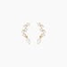 Boucles D'Oreilles Puces Sparkle Or Jaune Oxyde De Zirconium - Clous d'oreilles Femme | Histoire d’Or