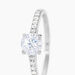 Bague Manon Or Blanc Oxyde De Zirconium - Bagues solitaires Femme | Histoire d’Or