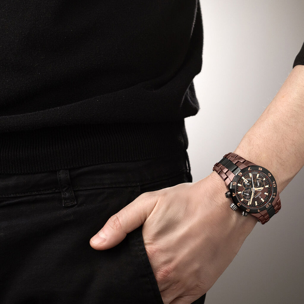 Montre Festina Chrono Bike Edition Speciale Marron - Nouveautés Homme | Histoire d’Or