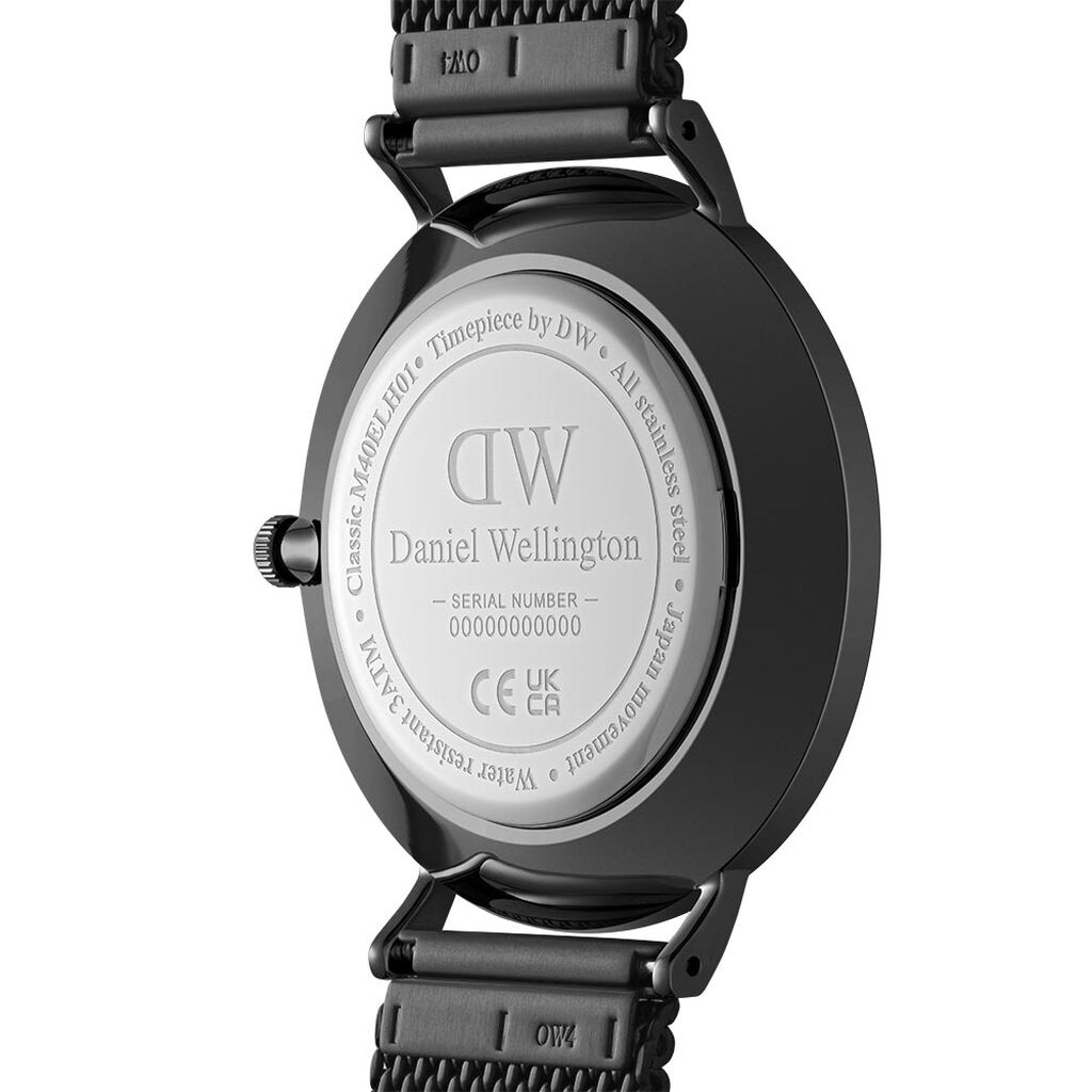 Montre Daniel Wellington Classic Multi-eye Noir - Montres Homme | Histoire d’Or
