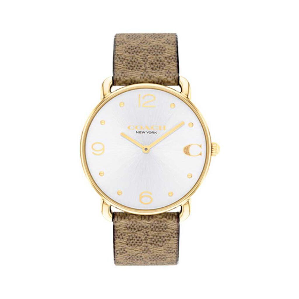 Montre Coach Elliot Argent&eacute; - Id&eacute;es cadeaux Femme | Histoire d&rsquo;Or