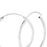 Cr&eacute;oles Argent Blanc Olympia - Boucles d'oreilles cr&eacute;oles Femme | Histoire d&rsquo;Or