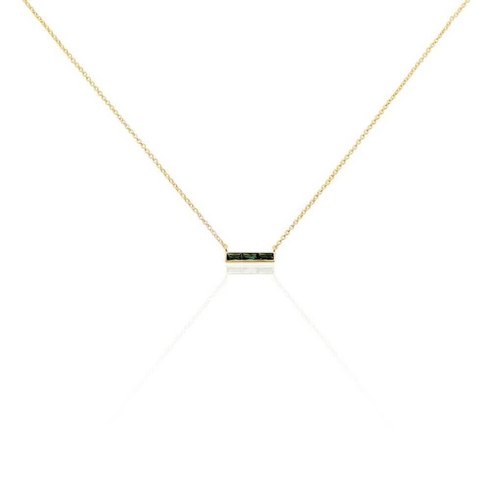 Collier Plaqué Or Lunnert Oxydes De Zirconium - Colliers Femme | Histoire d’Or