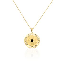 Collier Sautoir Acier Doré  Staffan Agate - Colliers fantaisie Femme | Histoire d’Or