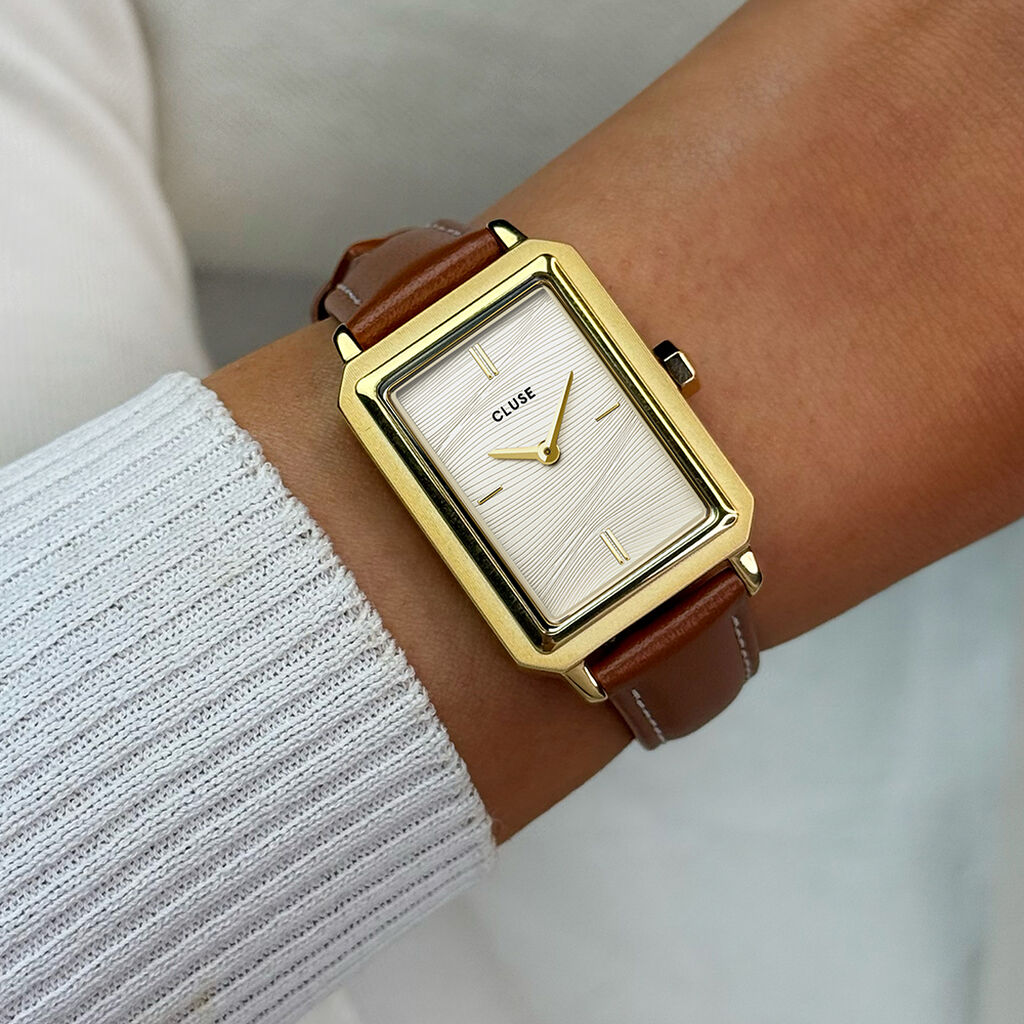 Montre Cluse Fluette Blanc - Montres Femme | Histoire d’Or