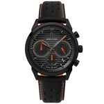 Montre Pierre Lannier Monarck Noir - Montres Homme | Histoire d&rsquo;Or