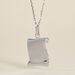 Pendentif Parchemin Argent Blanc - Pendentifs Homme | Histoire d’Or