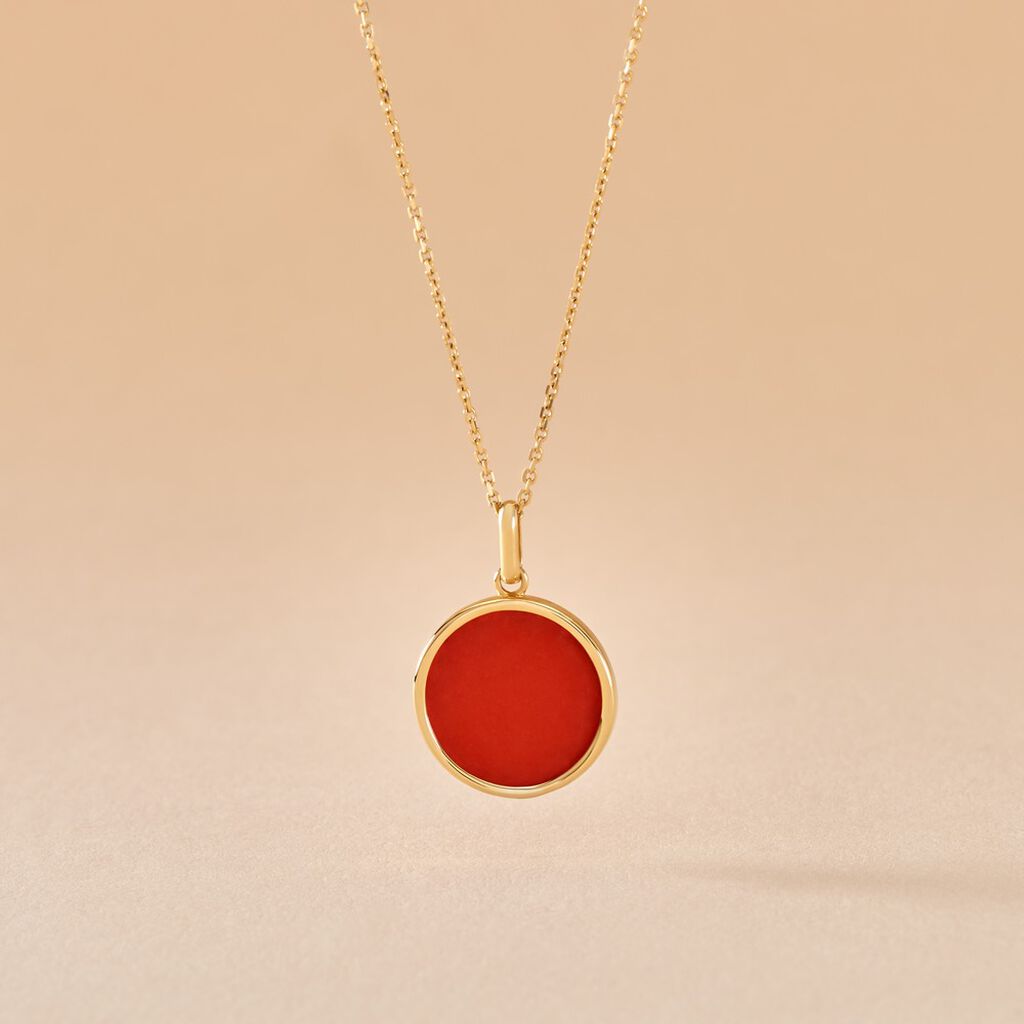 Pendentif Ultane Or Jaune Corail - Pendentifs Femme | Histoire d&rsquo;Or