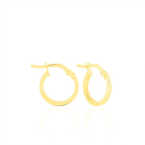 Créoles Thyrza Or Jaune - Boucles d'oreilles créoles Femme | Histoire d’Or