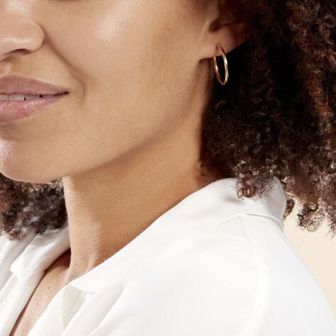 Créoles Youri Or Jaune - Boucles d'oreilles créoles Femme | Histoire d’Or