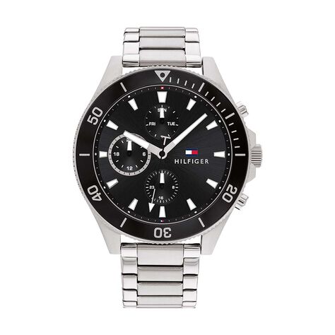 Montre Tommy Hilfiger Larson Noir - Montres Homme | Histoire d’Or