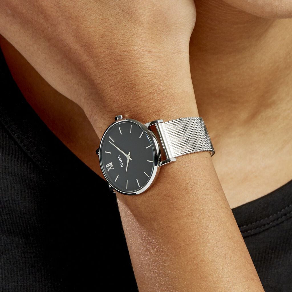 Montre Cluse Minuit Noir - Montres Femme | Histoire d’Or