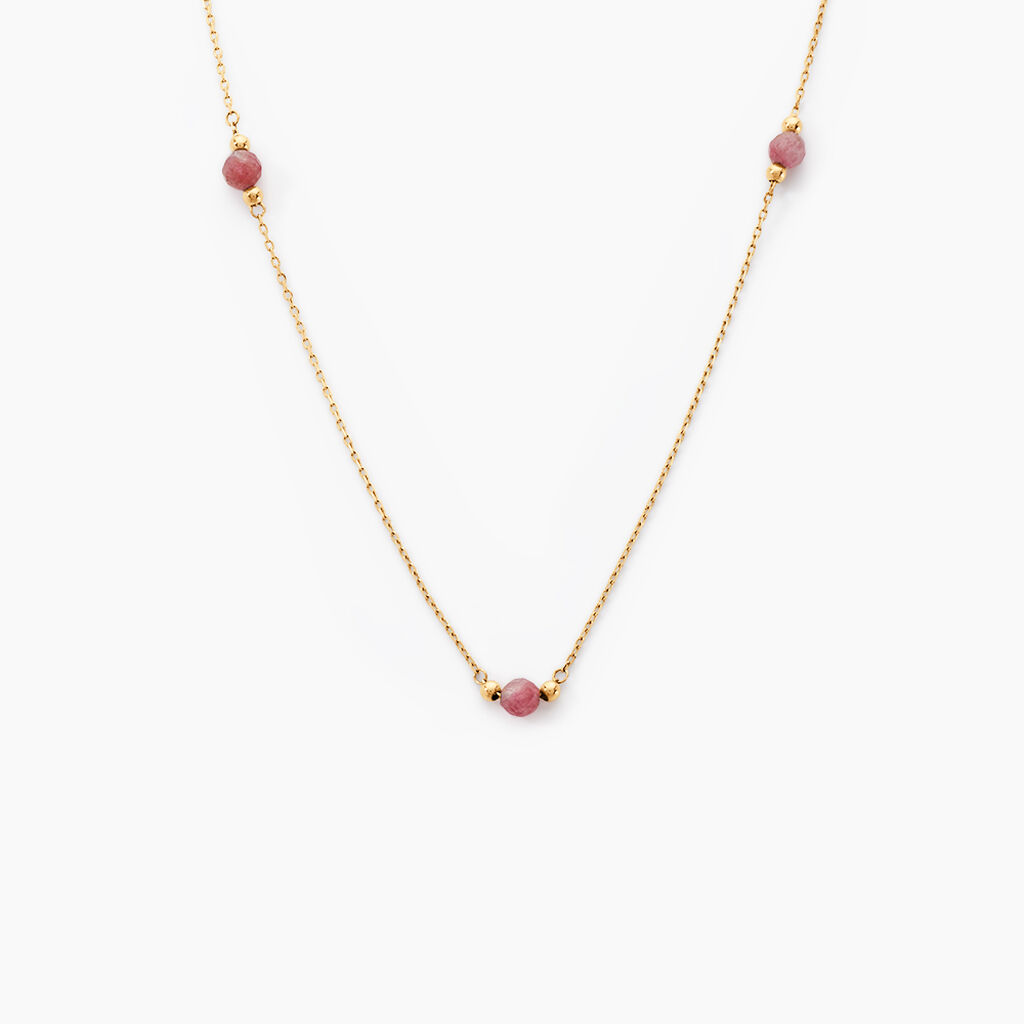 Collier Billy Or Jaune Tourmaline - Colliers Femme | Histoire d’Or