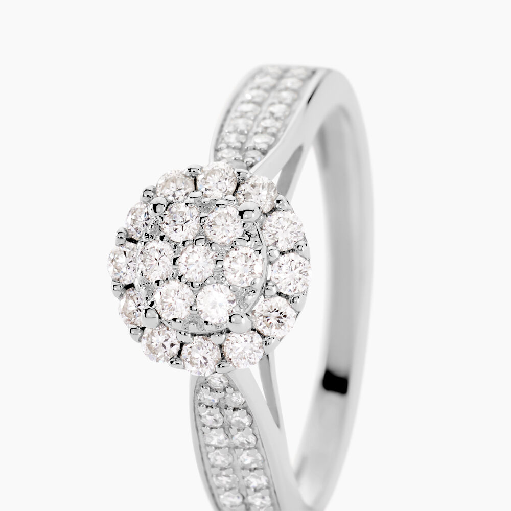 Bague choux diamant 2025