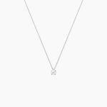 Collier Elfa Or Blanc Diamant - Colliers Femme | Histoire d&rsquo;Or