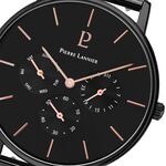 Montre Pierre Lannier Collection Cityline Noir - Montres Homme | Histoire d&rsquo;Or