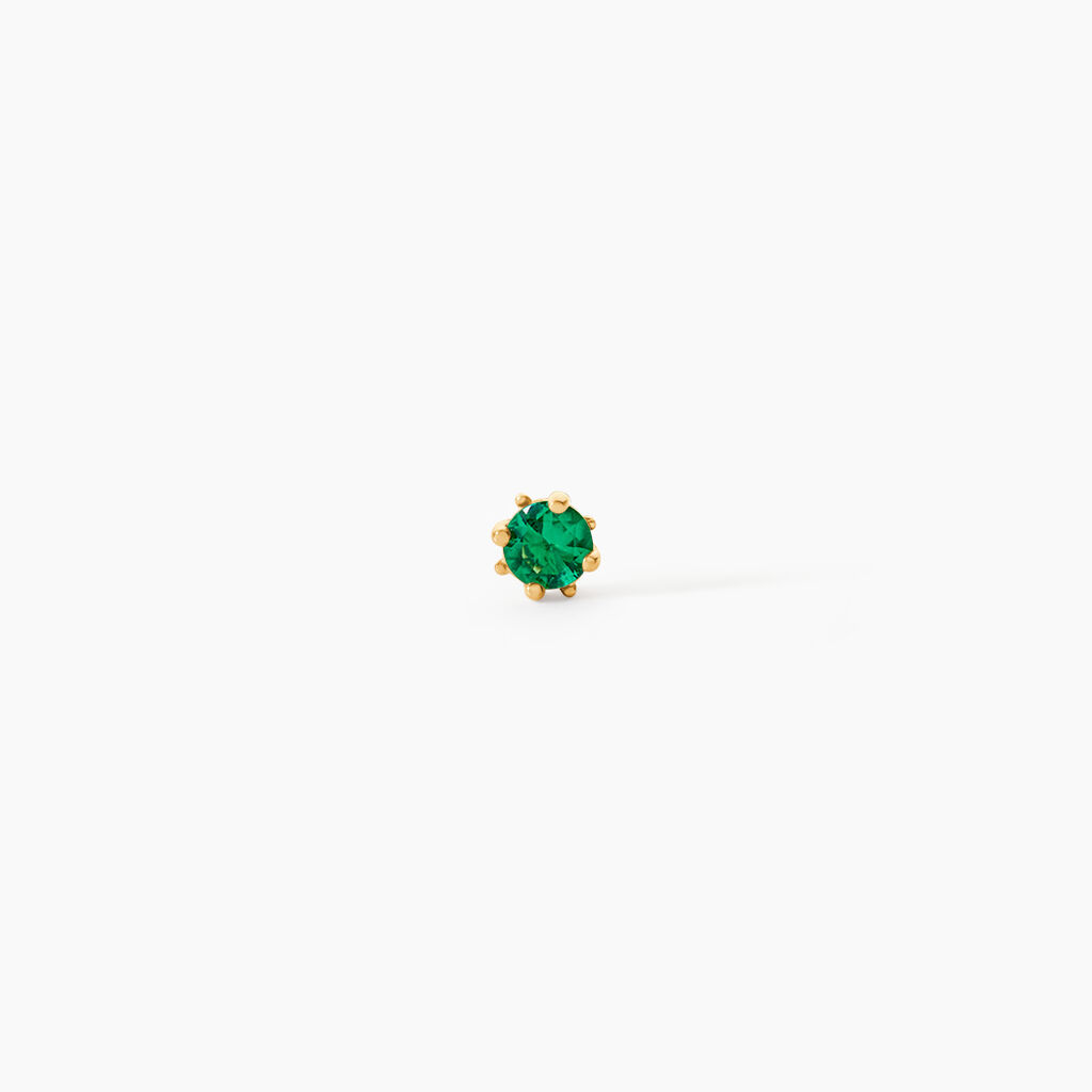 Piercing Joanina Or Jaune Oxyde De Zirconium - Piercings d'oreilles Femme | Histoire d&rsquo;Or