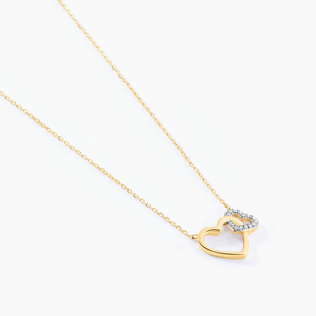 Collier Humberta Or Jaune Diamant - Colliers Femme | Histoire d’Or