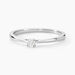 Bague Solitaire Aphrodite Or Blanc Diamant - Bagues solitaires Femme | Histoire d’Or