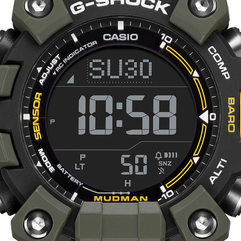 Montre Casio G-shock Noir - Montres solaires Homme | Histoire d&rsquo;Or
